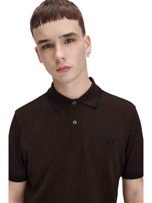 M360086C MARRONE FRED PERRY | M360086C MARRONE